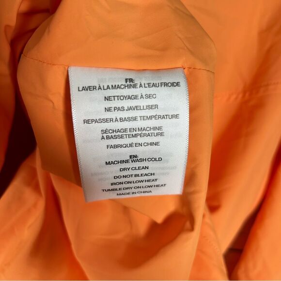 SOIA & KYO Neiman Marcus Raven Hooded Anorak Lined Rain Jacket L NEW $295 - Picture 11 of 12